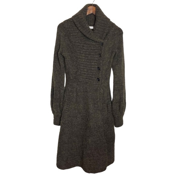 Celine Wool‎ Mohair Angora Blend Sweater Dress - Picture 1 of 10